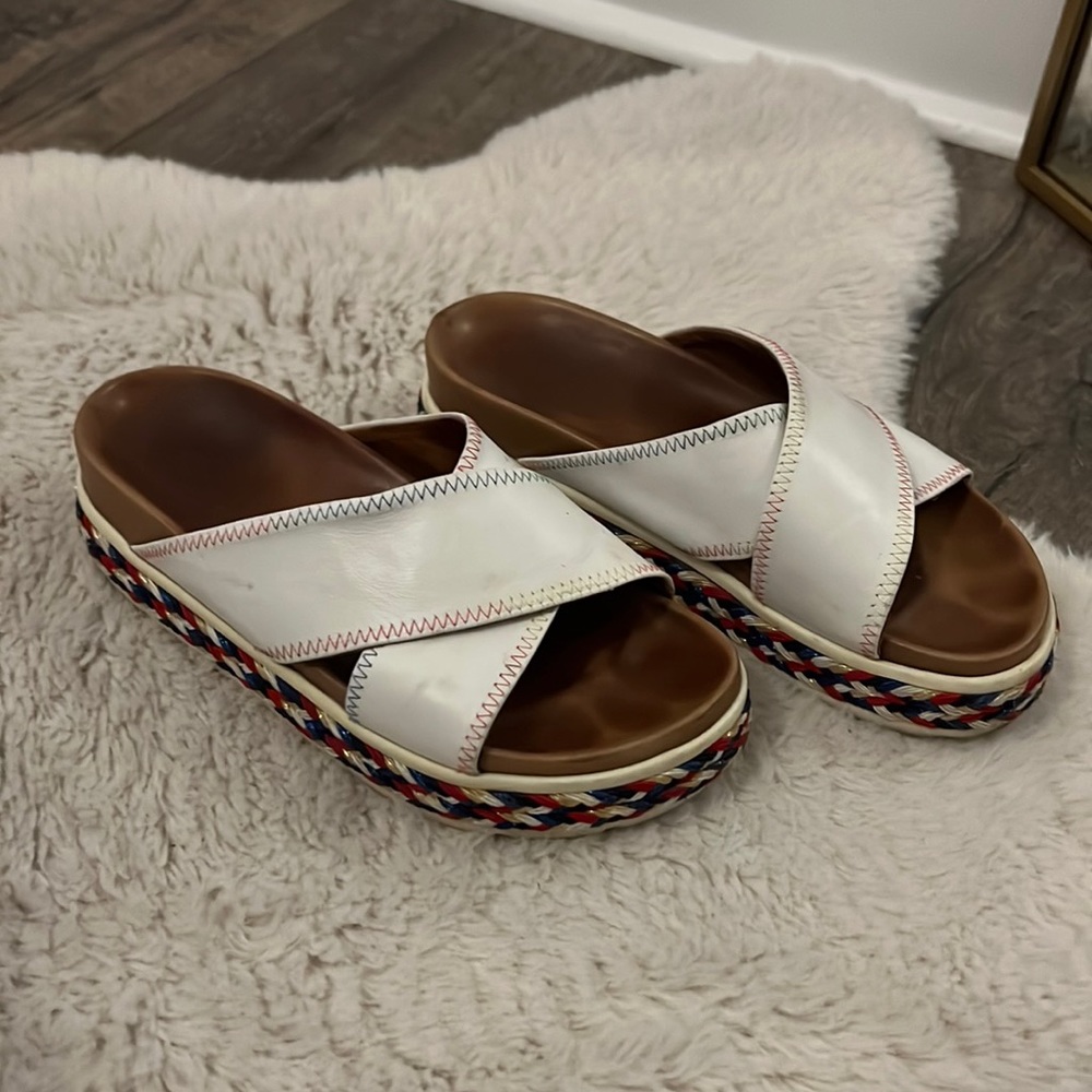 Leather slippers purchased in Greece